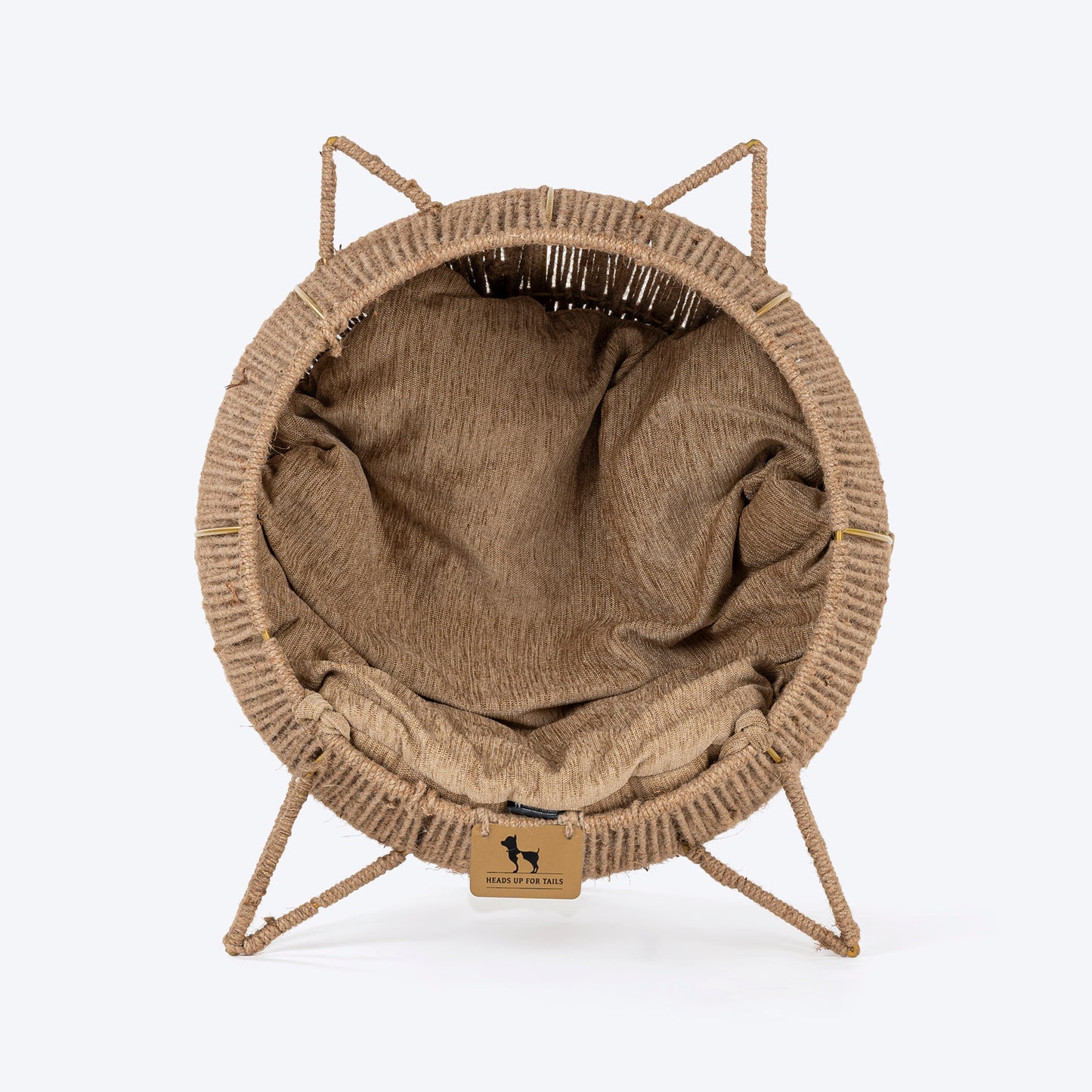 HUFT Feline Rest Chair With Cushion For Cat - Brown - Heads Up For Tails