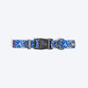 HUFT Scribble Dribble Collar For Dog - Blue - Heads Up For Tails