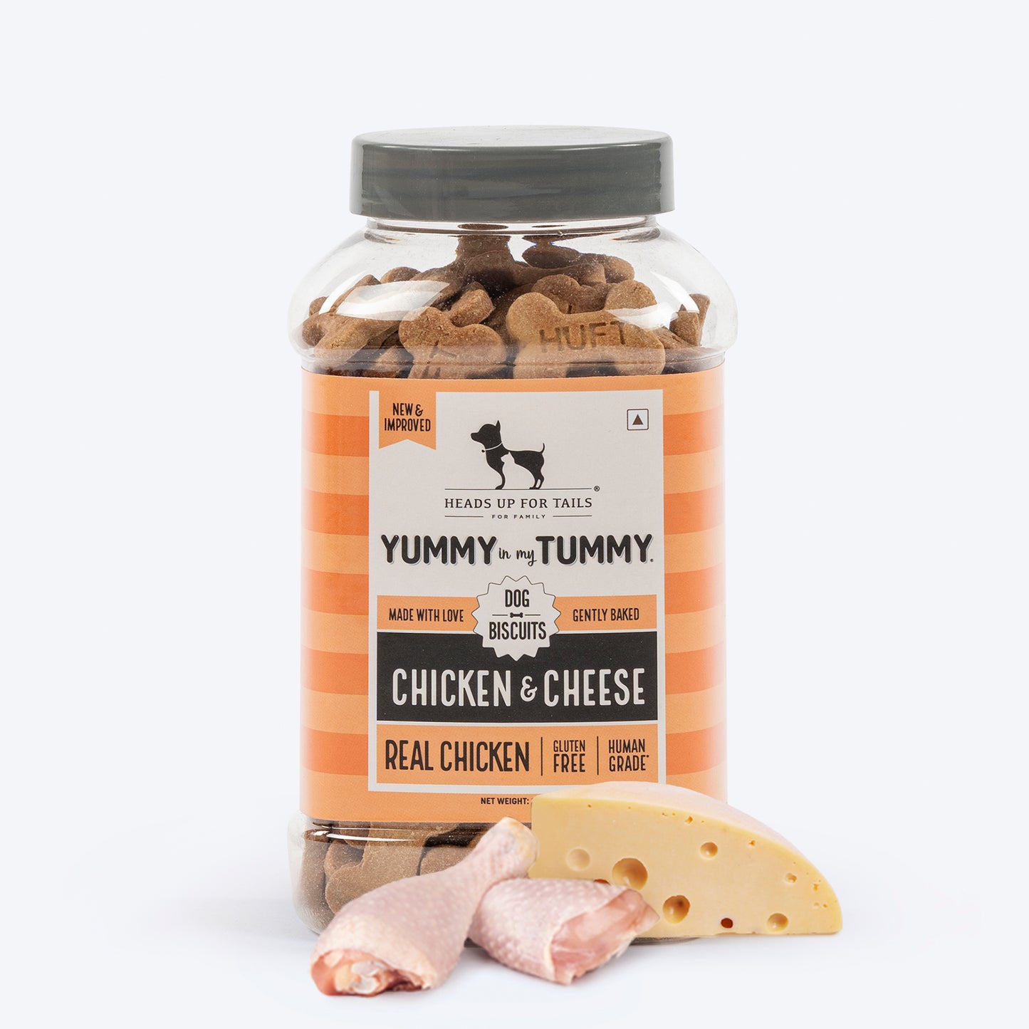 HUFT YIMT Chicken & Cheese Gluten-Free Dog Biscuits