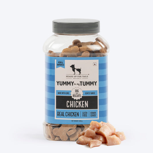 HUFT YIMT Chicken Gluten-Free Dog Biscuit - Heads Up For Tails