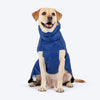 Dash Dog DewDrop Raincoat For Dog - Navy Blue - Heads Up For Tails
