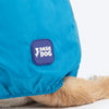 Dash Dog Puddle Jumper Full Coverage Raincoat For Dog - Electric Blue - Heads Up For Tails
