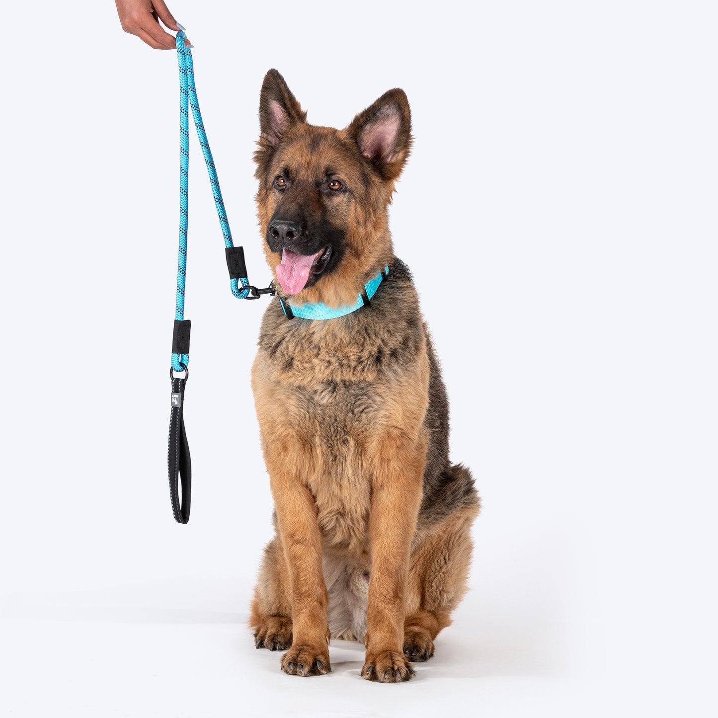 HUFT Rope Leash For Dog - Blue - 1.2 m - Heads Up For Tails