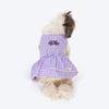 HUFT Go Gingham Dress For Dog - Purple - Heads Up For Tails