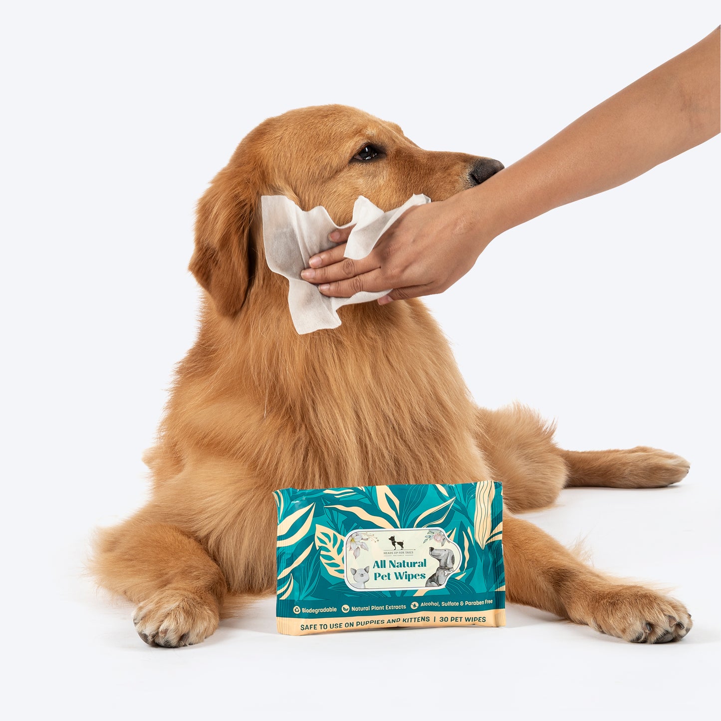 HUFT Biodegradable Pet Wipes - Heads Up For Tails