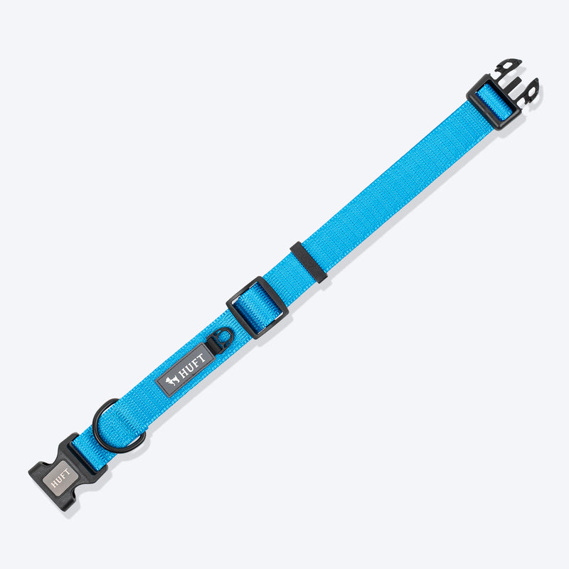 HUFT Classic Collar For Dog - Ocean Blue - Heads Up For Tails
