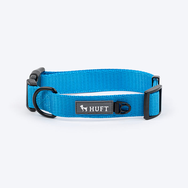 HUFT Classic Collar For Dog - Ocean Blue - Heads Up For Tails