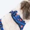 HUFT Striped Love Adjustable Harness For Dog - Navy - Heads Up For Tails