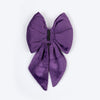 HUFT Regal Luxe Bow Tie For Dog - Purple - Heads Up For Tails