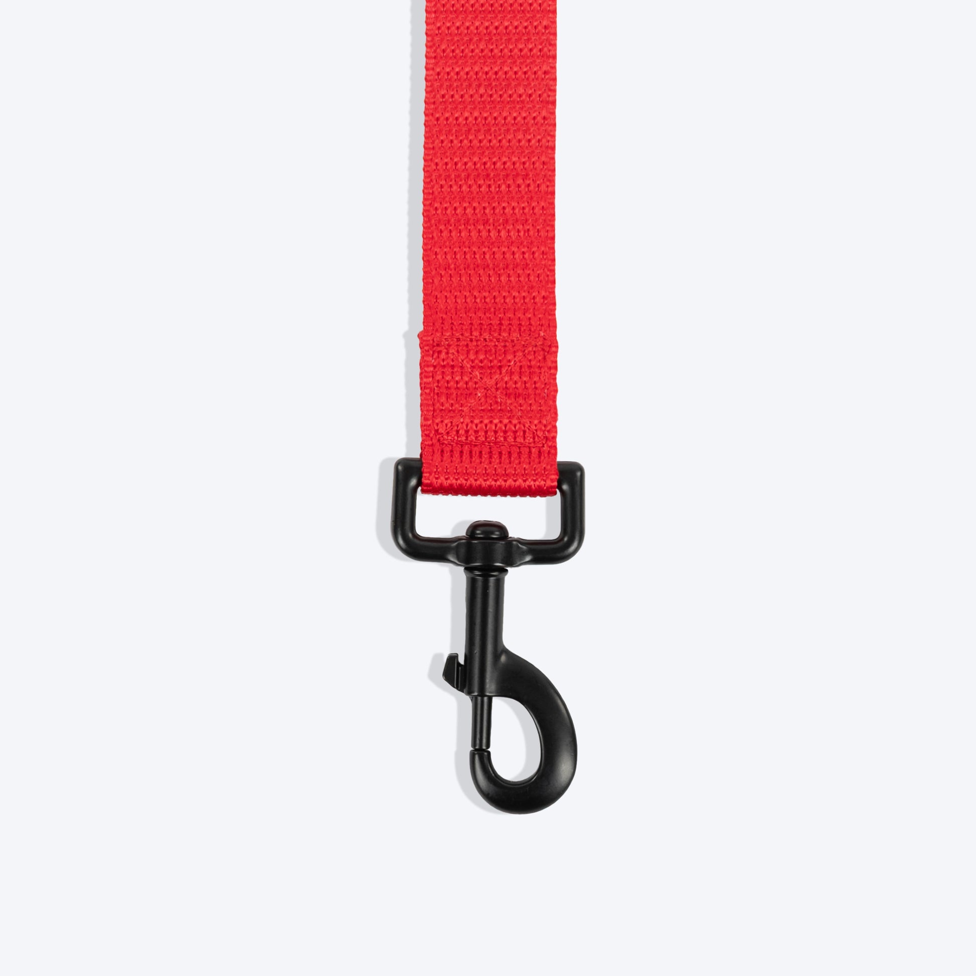 HUFT Classic Personalised (Mobile No.) Dog Leash - Cherry Red - Heads Up For Tails