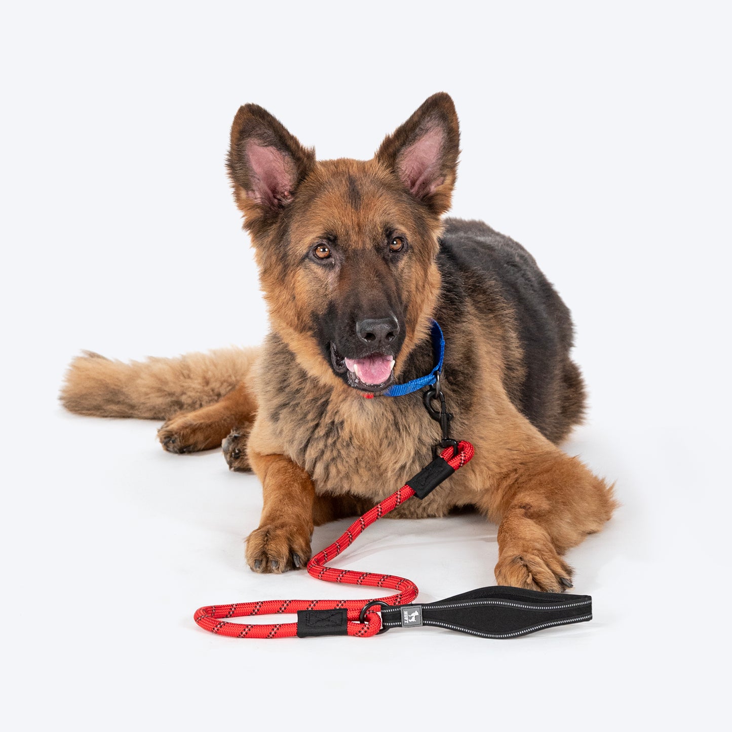 HUFT Rope Leash For Dog - Red - 1.2 m - Heads Up For Tails
