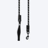 HUFT Classic Rope Leash For Dog - Black - 5 ft - Heads Up For Tails
