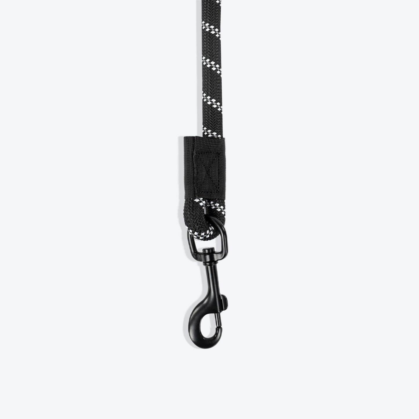 HUFT Classic Rope Leash For Dog - Black - 5 ft - Heads Up For Tails