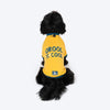 HUFT Drool Is Cool T-Shirt For Dog - Yellow - Heads Up For Tails