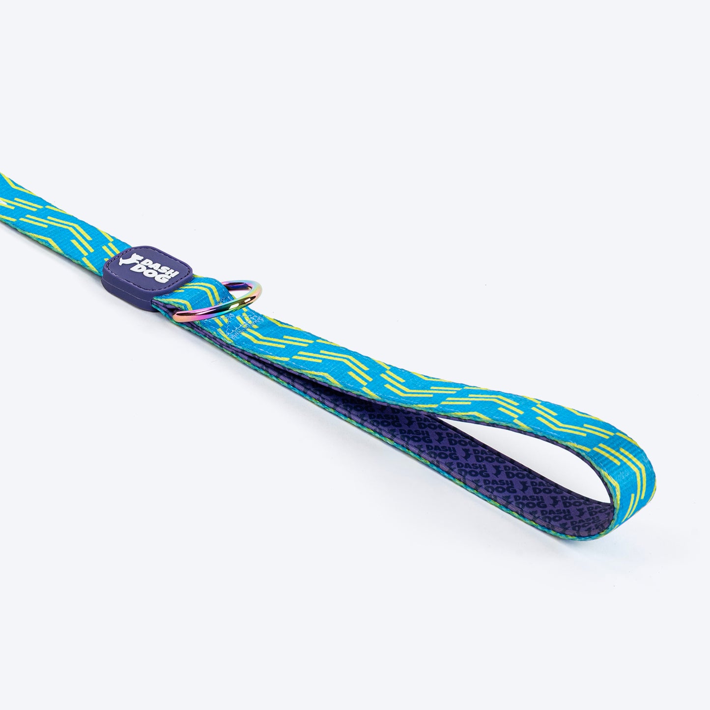 Dash Dog Vector Dual Handle Leash For Dog - Aqua Blue - Heads Up For Tails