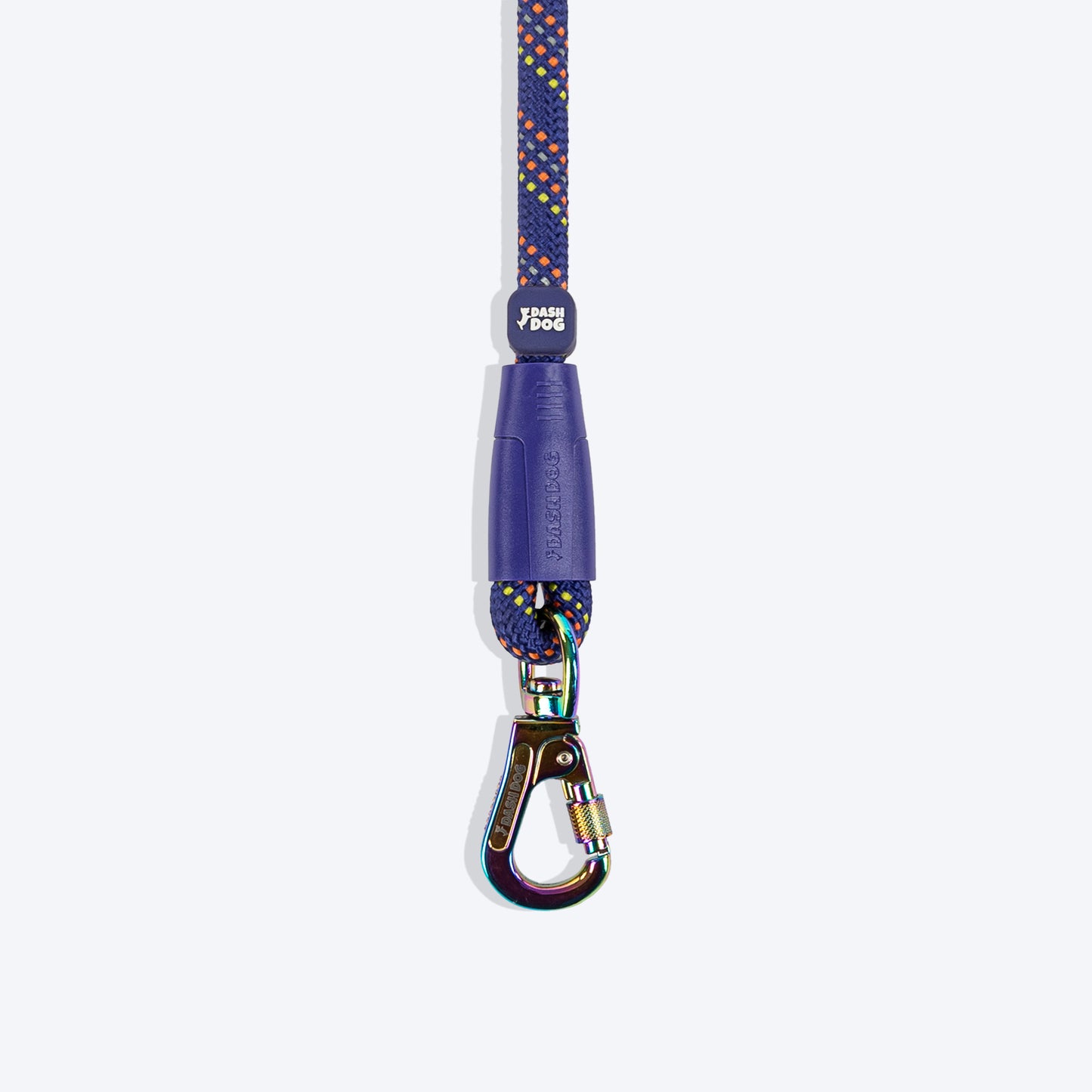 Dash Dog Purplehorizon Chaser Rope Leash For Dog - Purple - 6 ft - Heads Up For Tails