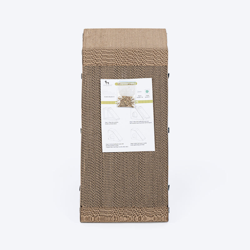 HUFT Whisker Hub Scratcher For Cat - Blue - Heads Up For Tails