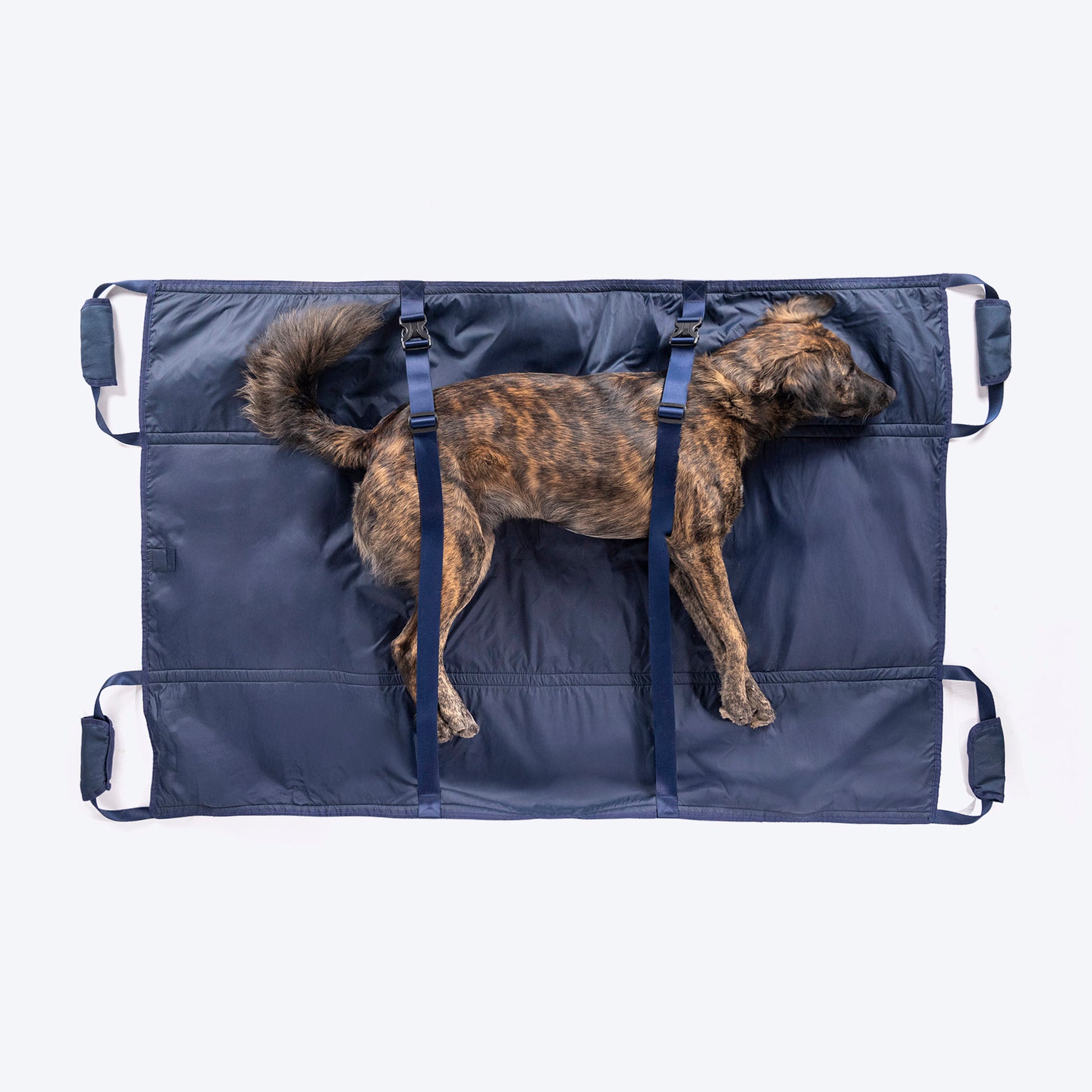 HUFT Trooper Stretcher For Dog - Navy Blue - Heads Up For Tails
