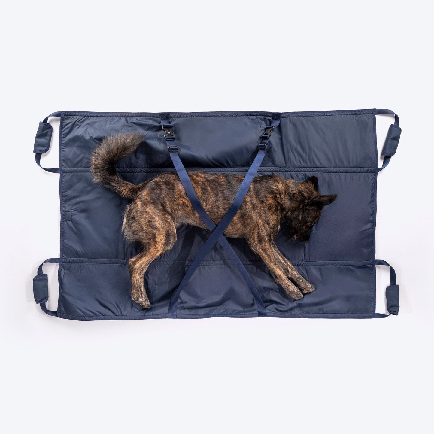 HUFT Trooper Stretcher For Dog - Navy Blue - Heads Up For Tails