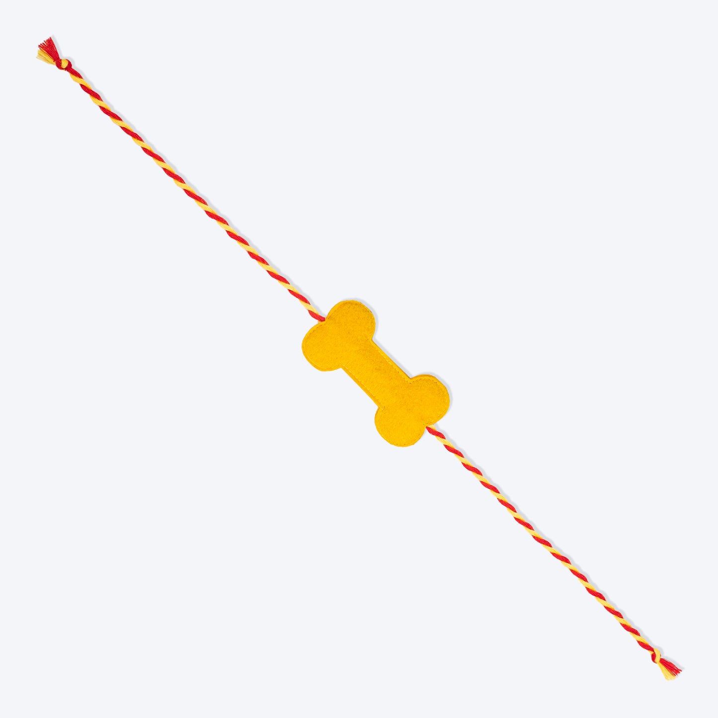 HUFT Furever Love Rakhi For Dog & Cat - Yellow - Heads Up For Tails
