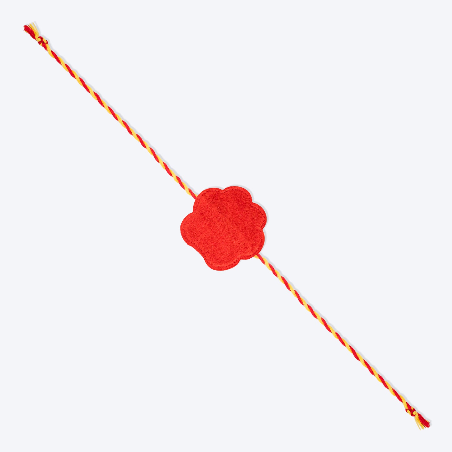 HUFT Paws Of Love Rakhi For Dog - Red - Heads Up For Tails