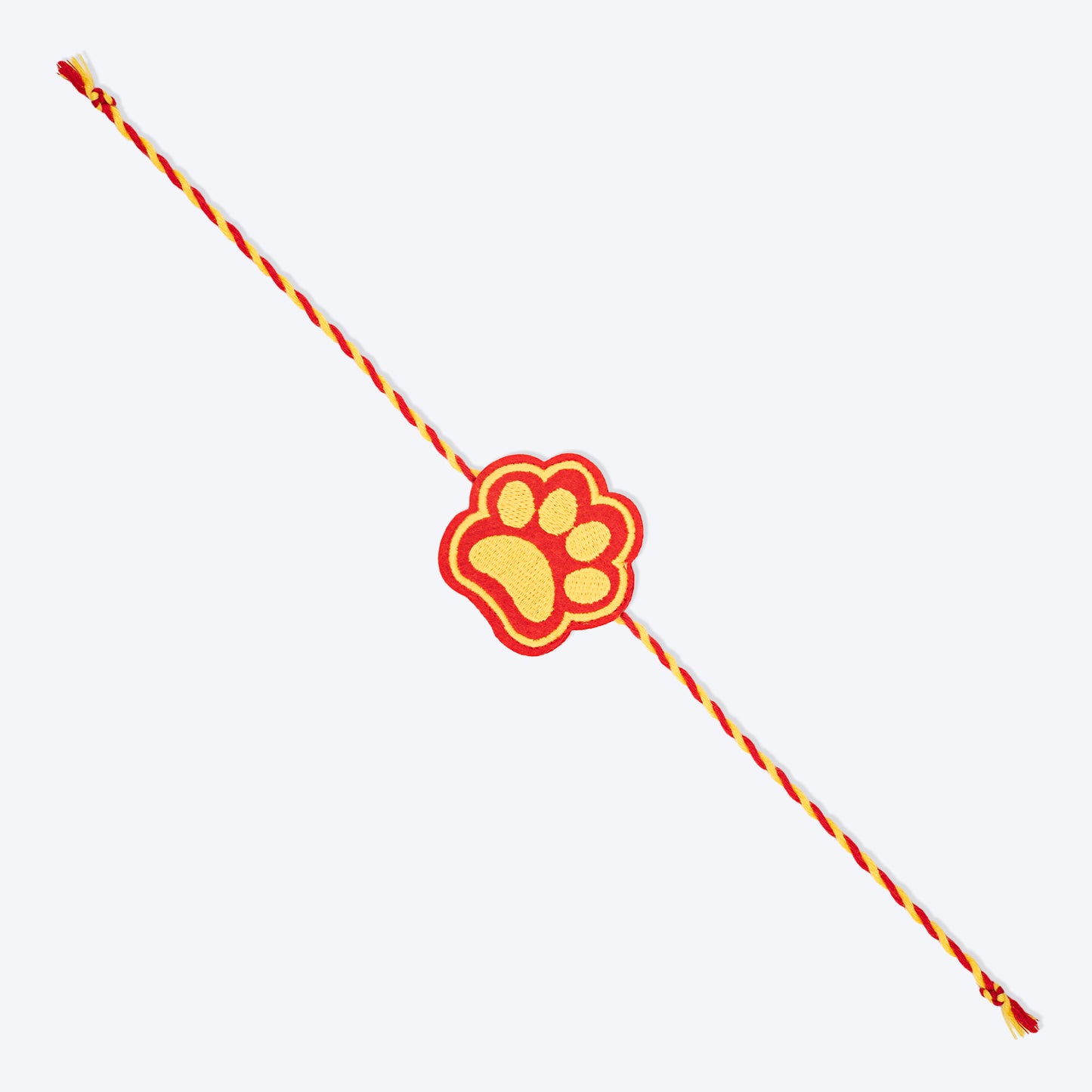 HUFT Paws Of Love Rakhi For Dog - Red - Heads Up For Tails