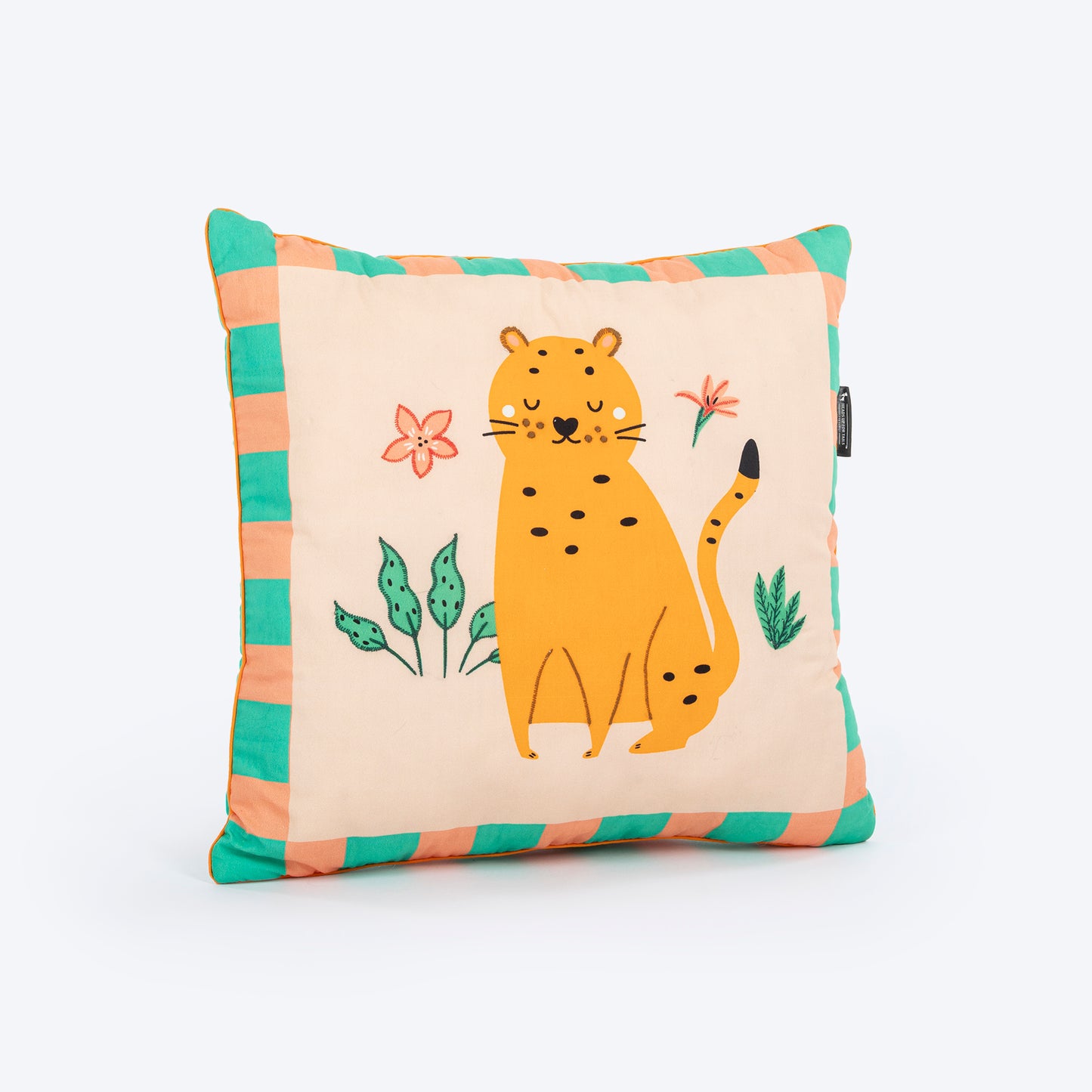 HUFT Whisker Bloom Cushion For Pet Lovers - Multicolor - Heads Up For Tails