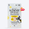 Schesir Special Mousse Exigent Chicken With Duck Liver Wet Food For Adult Cat - 70 gm - Heads Up For Tails