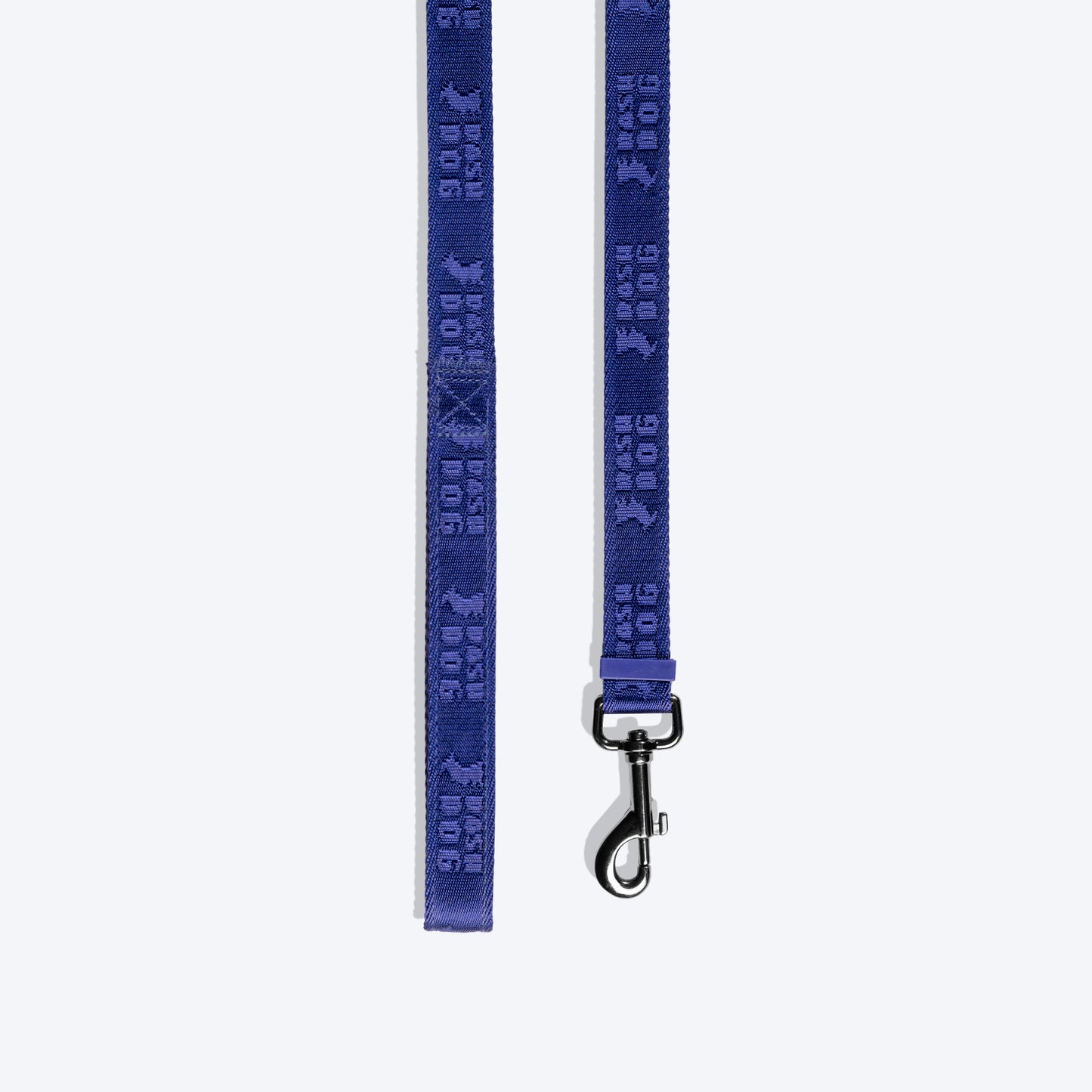 Dash Dog Oh-So-Handy Flexible Leash For Dog - Purple 7 ft - Heads Up For Tails