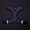 Dash Dog Pixel Easy Walk Harness For Dog - Purple - Heads Up For Tails