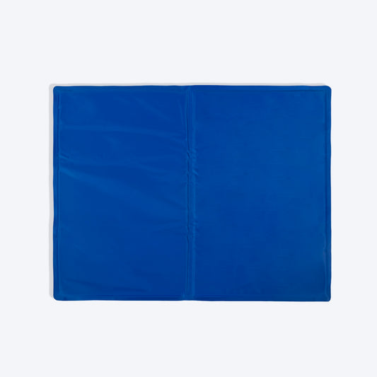 HUFT cooling mat for pets blue on white background