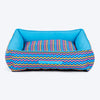 HUFT Zig - Zag Wag Lounger Dog Bed - Blue - Heads Up For Tails