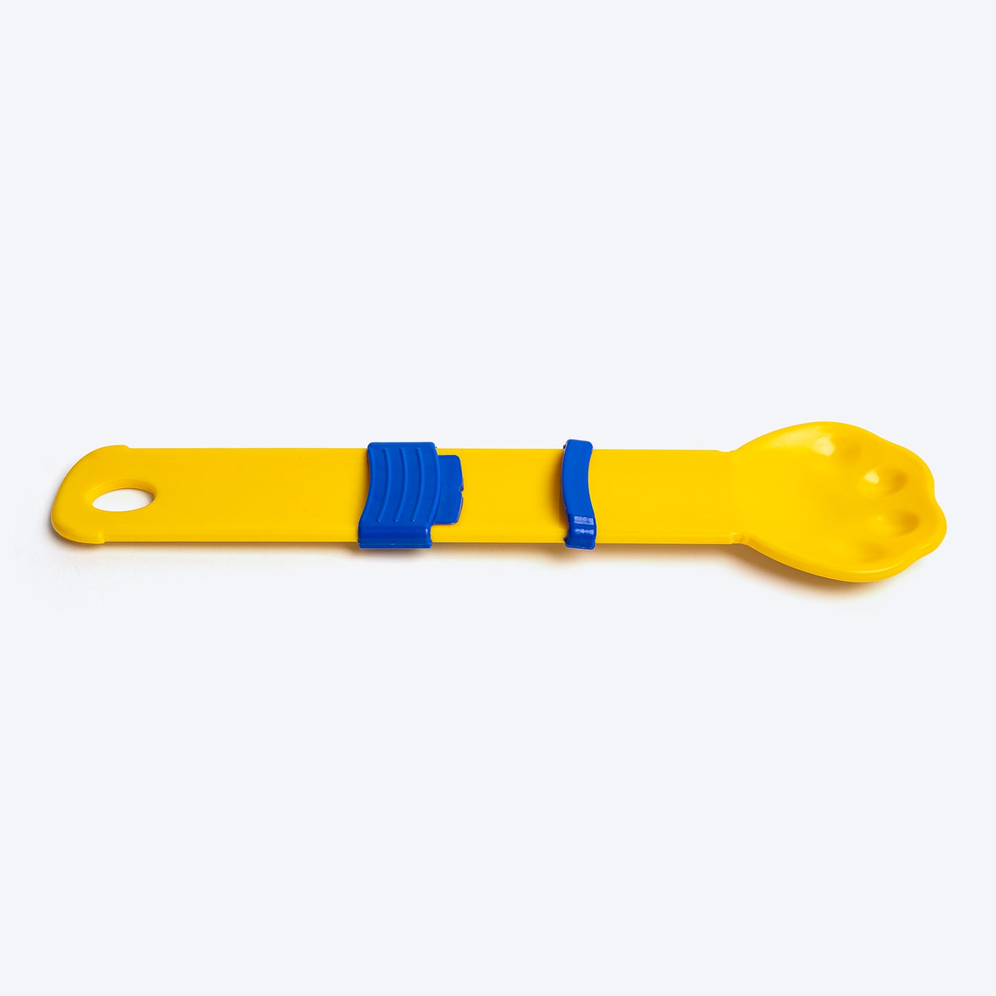 TLC Stick Treat Dispenser For Cat - Yellow & Blue - Heads Up For Tails