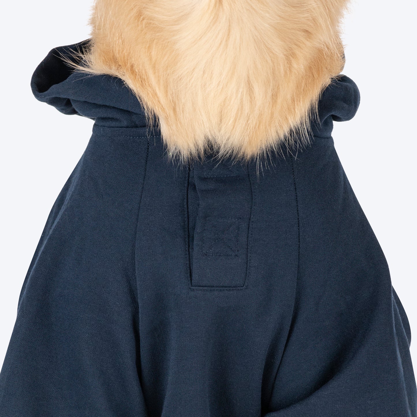 Dash Dog Super Strider Hoodie Sweatshirt For Dog - Navy Blue - Heads Up For Tails