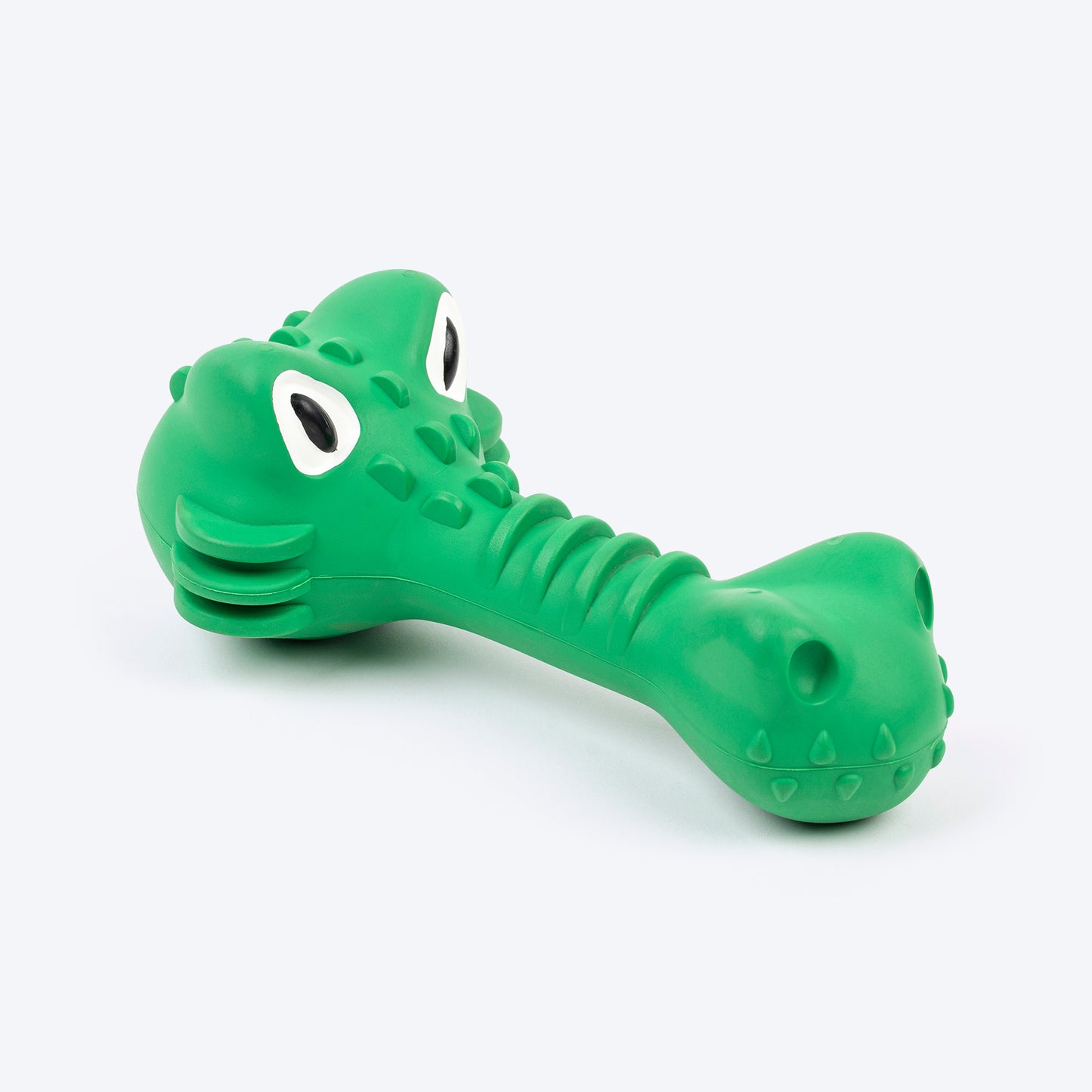 HUFT Chewtastics Croccy Chew Toy For Dog - Green - Heads Up For Tails