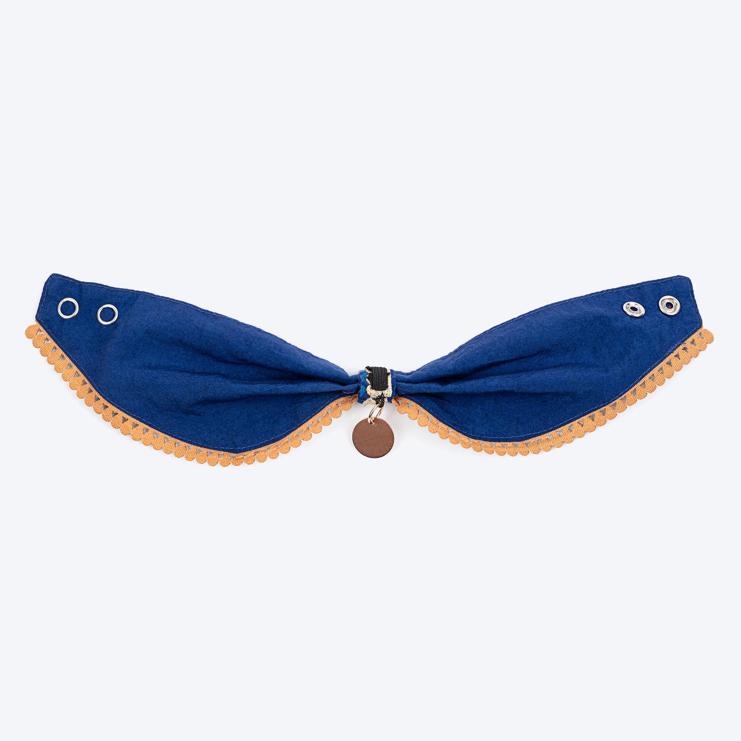 HUFT Bandhani Breeze Scarf For Dog & Cat - Blue - Heads Up For Tails