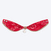 HUFT Bandhani Breeze Scarf For Dog & Cat - Red - Heads Up For Tails