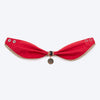 HUFT Bandhani Breeze Scarf For Dog & Cat - Red - Heads Up For Tails