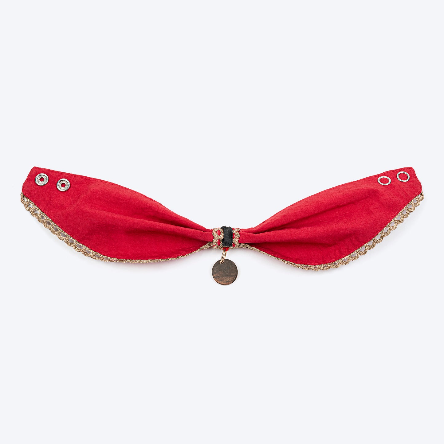 HUFT Bandhani Breeze Scarf For Dog & Cat - Red - Heads Up For Tails