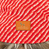 HUFT Pawdhani Leheriya Kurta For Dog - Red - Heads Up For Tails