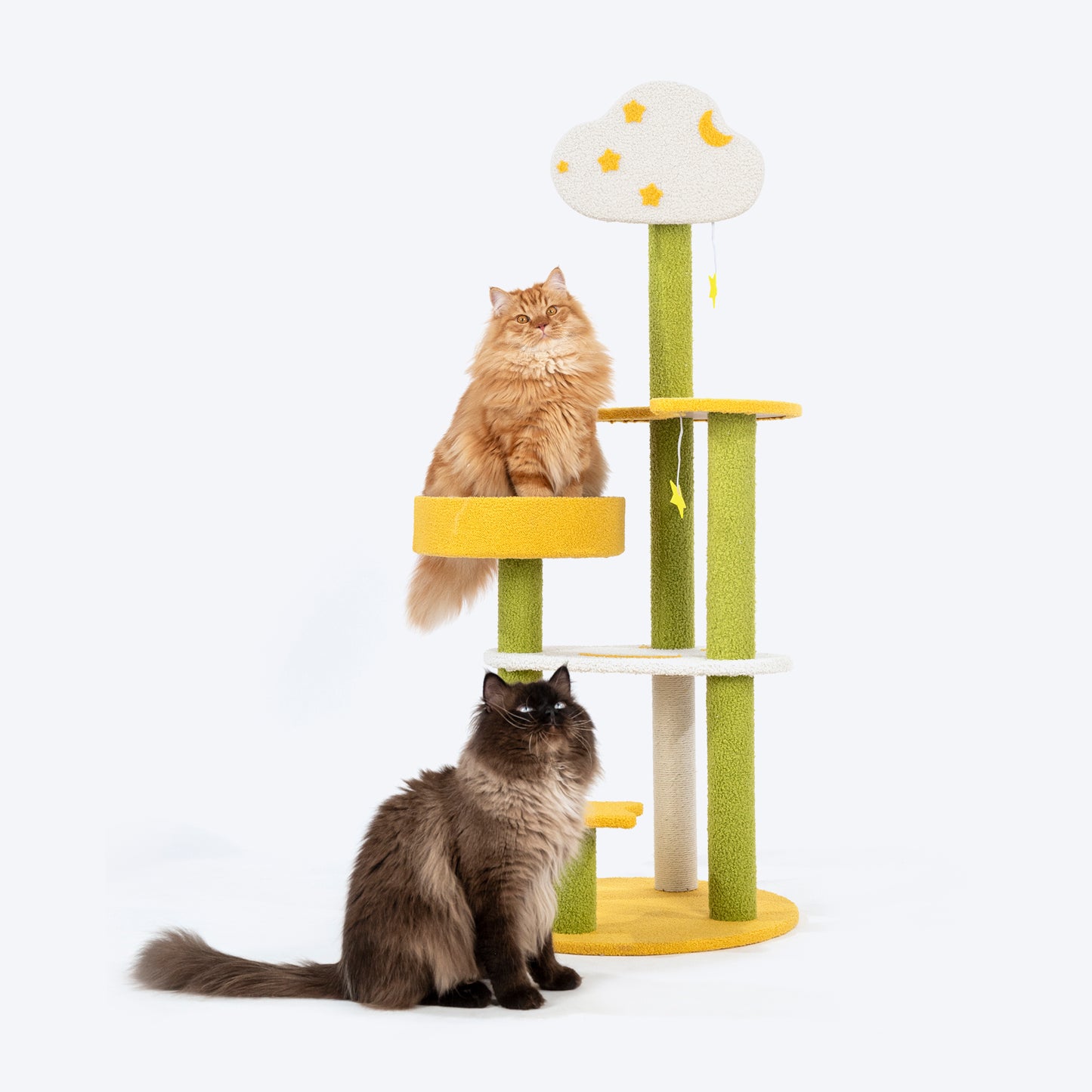 HUFT Twinkle Paw Multipurpose Cat Tree - Multicolor - Heads Up For Tails