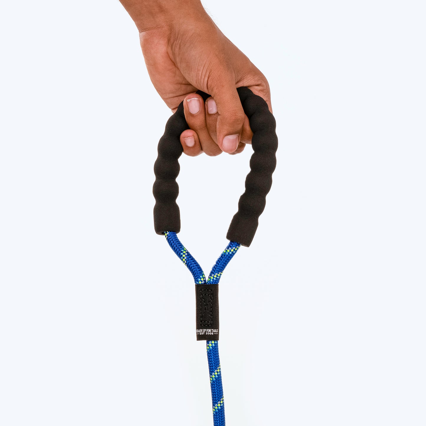 HUFT Rope Dog Leash With Carabiner - Royal Blue - Heads Up For Tails