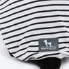 HUFT Cuddle Bug Striped T-Shirt For Dog - Black & White - Heads Up For Tails