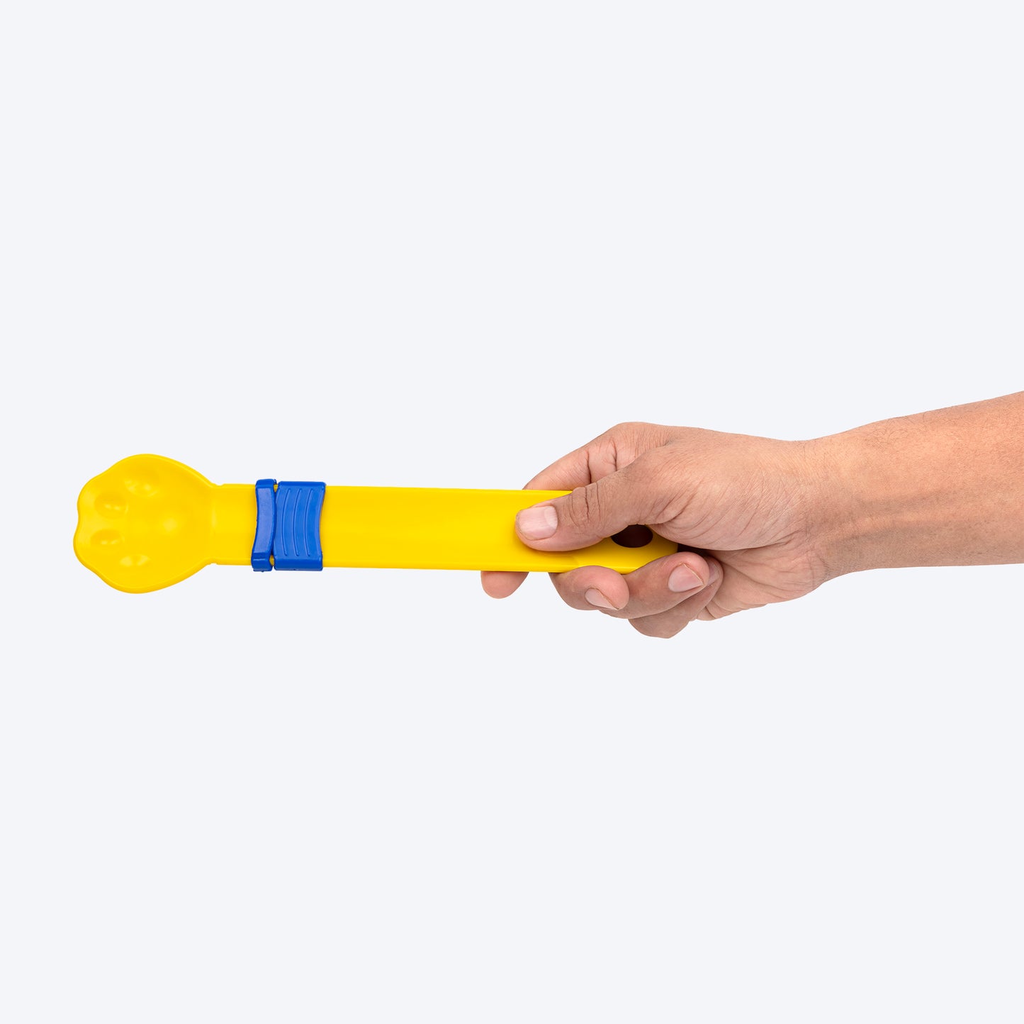 TLC Stick Treat Dispenser For Cat - Yellow & Blue - Heads Up For Tails