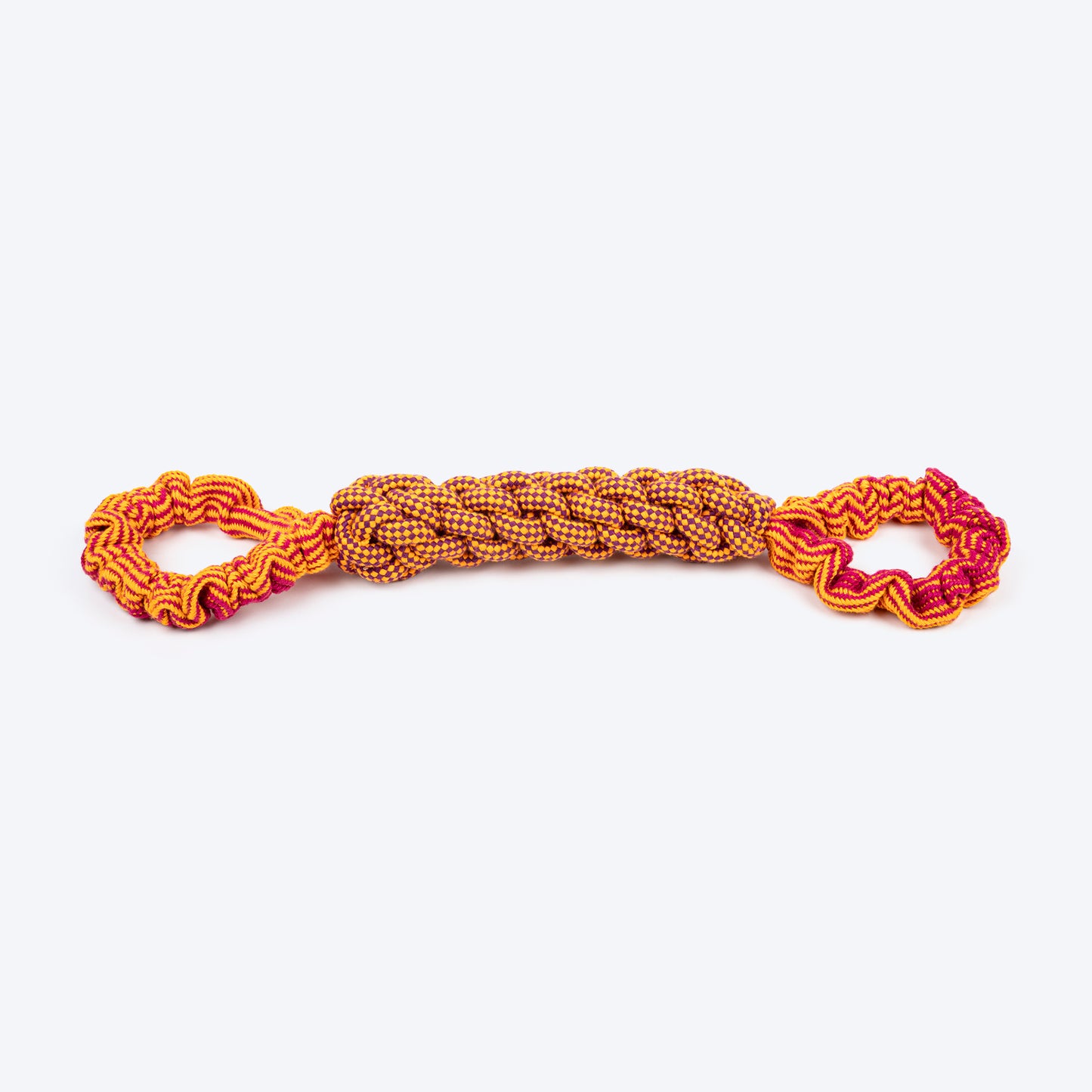 Dash Dog Tug-O-War Bungee Rope Toy For Dog - Orange - Heads Up For Tails