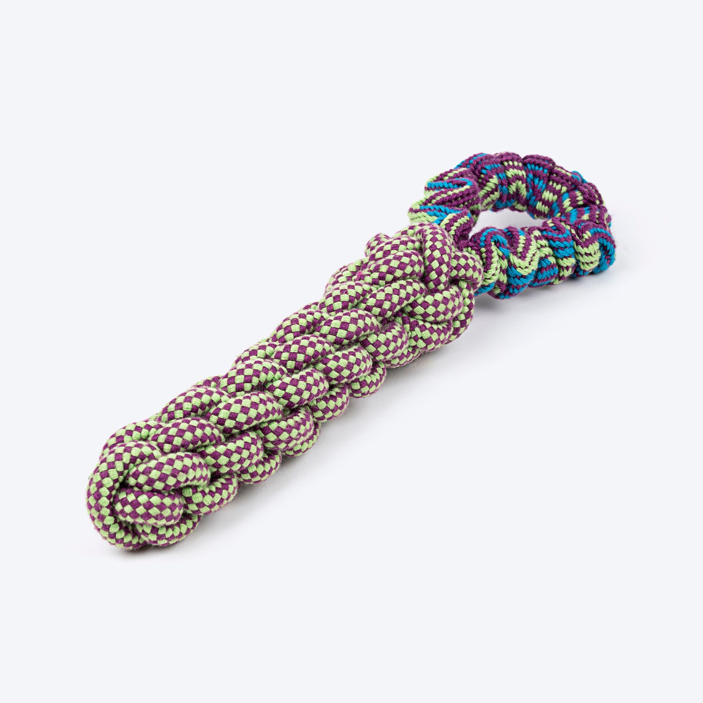 Dash Dog Tug-It-Out Bungee Rope Toy For Dog - Green - Heads Up For Tails