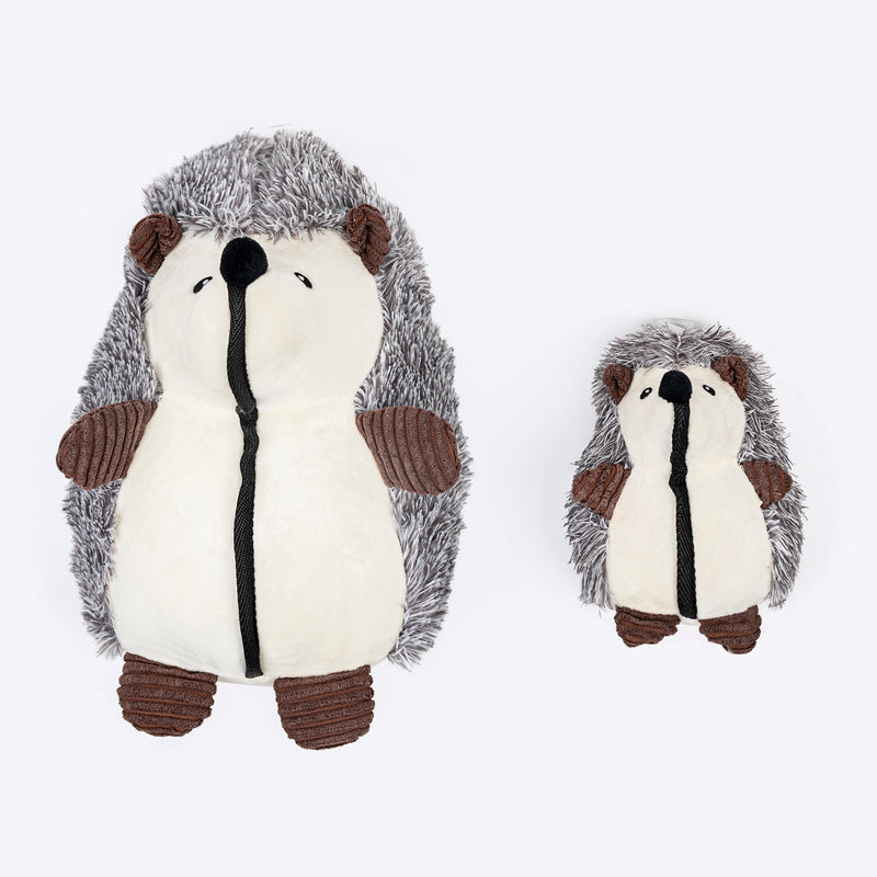 Dash Dog Harry The Hedgehog Toy For Dog - Grey - Heads Up For Tails