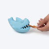 Dash Dog Fin-tastic Chew Toy For Dog - Blue - Heads Up For Tails