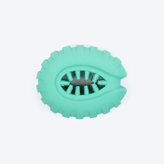 Dash Dog Power Ring Chew Toy For Dog - Teal - Heads Up For Tails