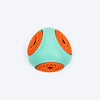 Dash Dog Quadrafun Chew Toy For Dog - Blue & Orange - Heads Up For Tails